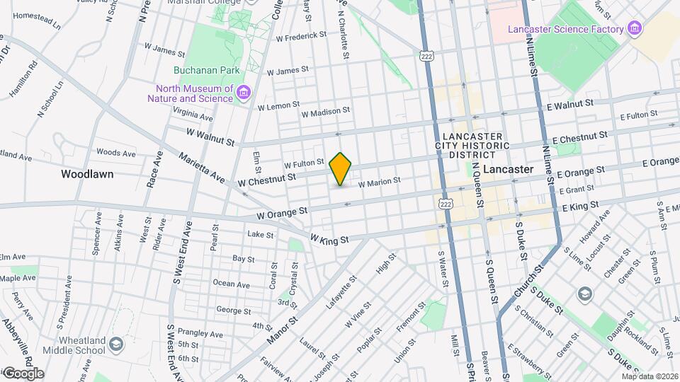 436 W Marion St Map and Location Details