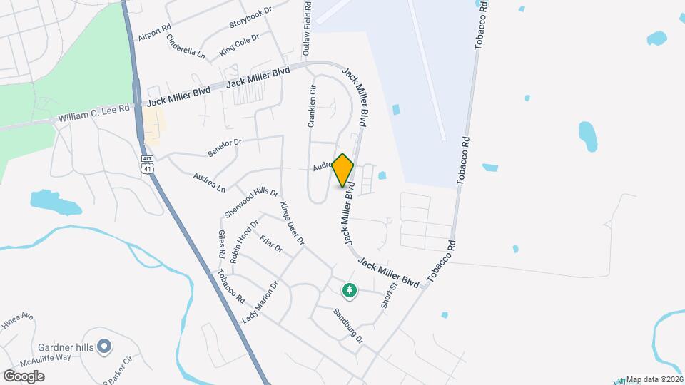 402 Jack Miller Blvd Map and Location Details