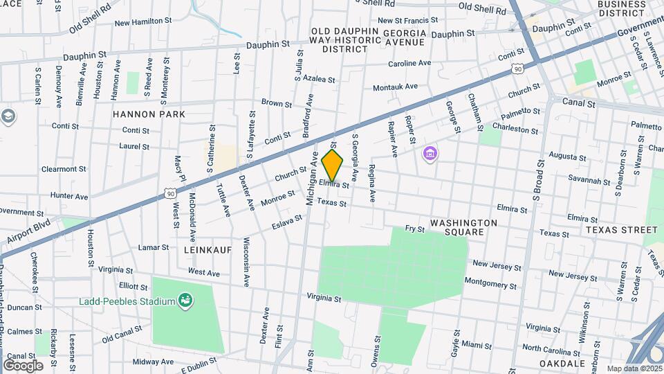 261 S Ann St, Unit A Map and Location Details