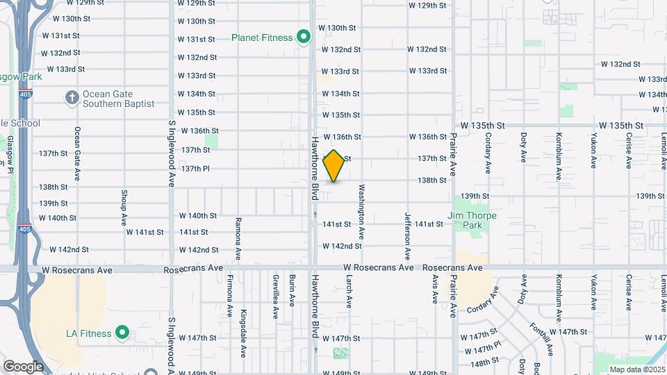 4378 W 138th St Map and Location Details