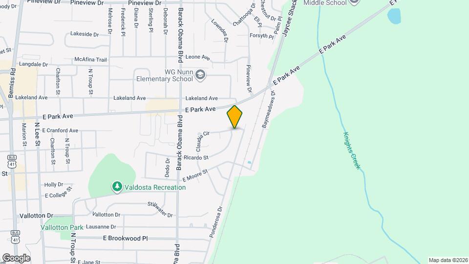 1741 Ricardo St Map and Location Details