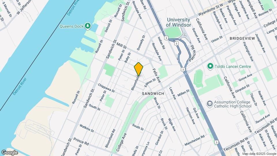 700 Brock St Map and Location Details