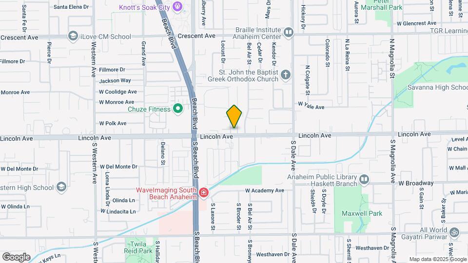 141 N Richmont Dr Mapa y Detalles de la Ubicación