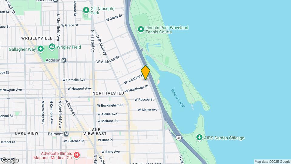 3450 N. Lake Shore Drive Mapa y Detalles de la Ubicación