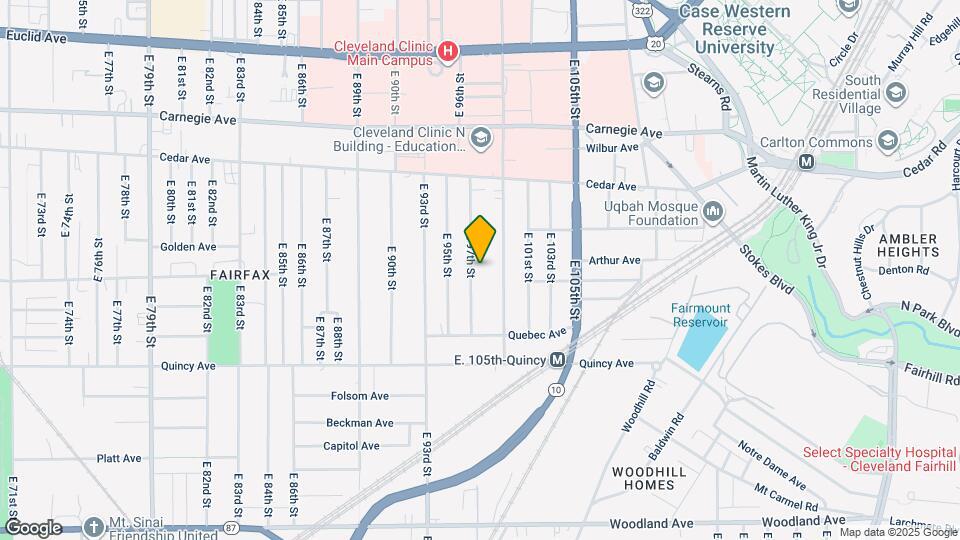 2265 E 97th St Map and Location Details