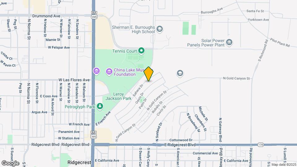 453 Oasis Dr Map and Location Details