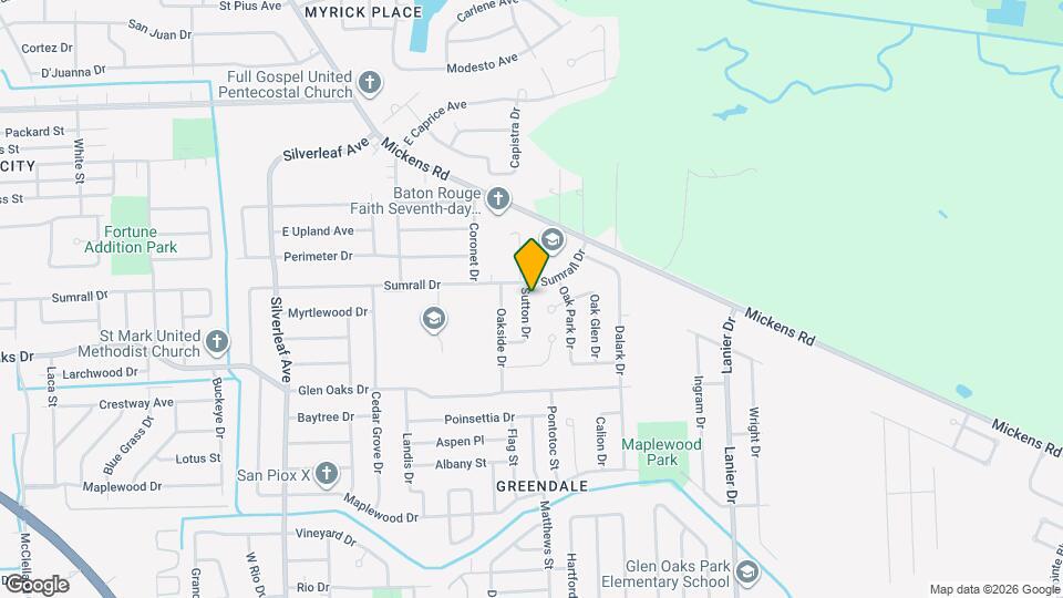 6944 Sutton Dr Map and Location Details