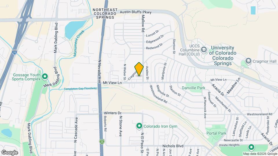 4012 Muse Way Mapa y Detalles de la Ubicación