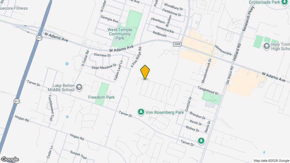 509 Thistle Brook Drive Map and Location Details