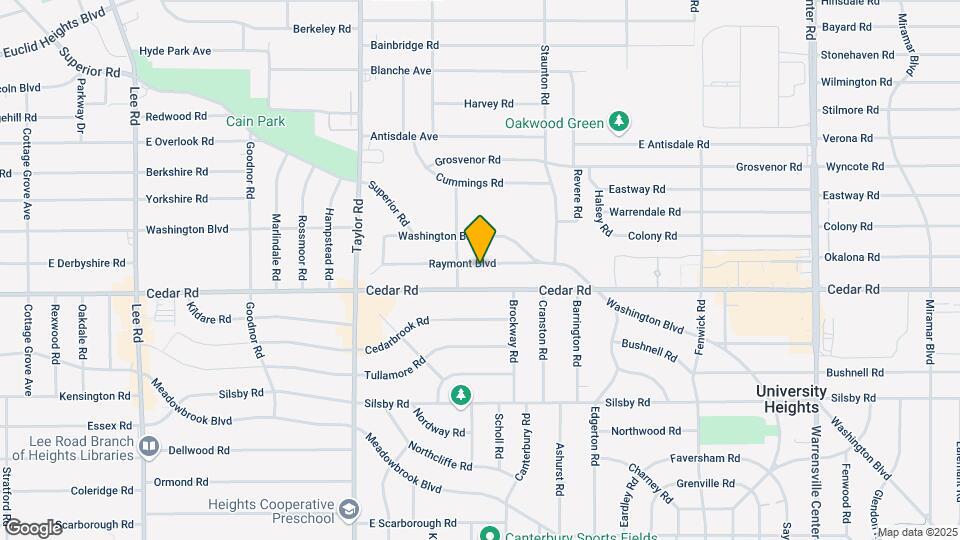 3598 Raymont Blvd Mapa y Detalles de la Ubicación
