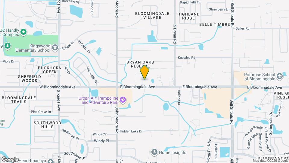 3255 Bloomingdale Villas Ct Mapa y Detalles de la Ubicación
