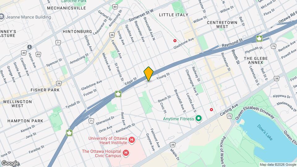 140 Young St Map and Location Details