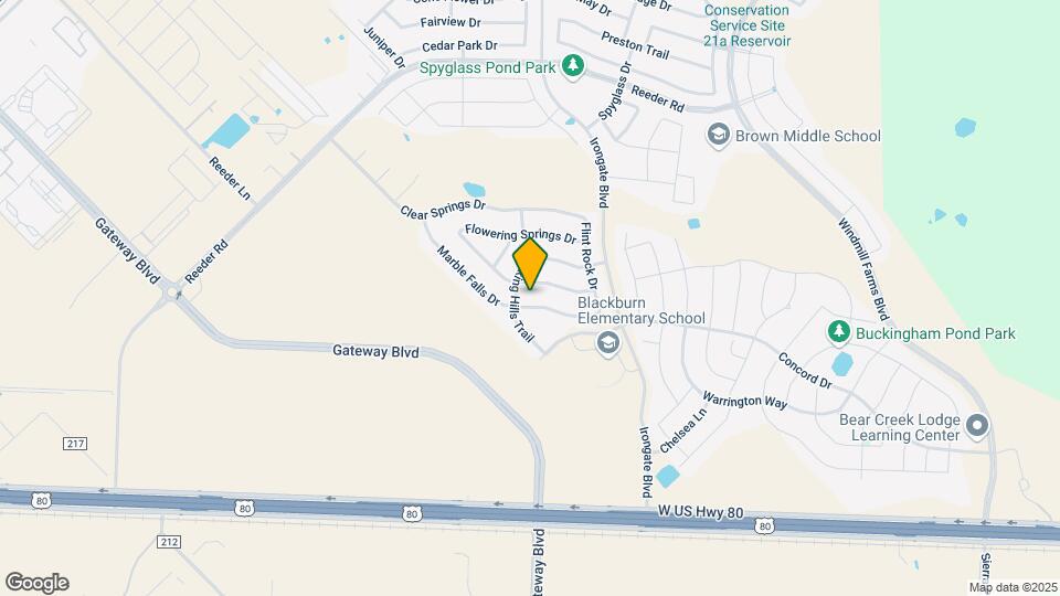 3028 Marble Falls Dr Map and Location Details