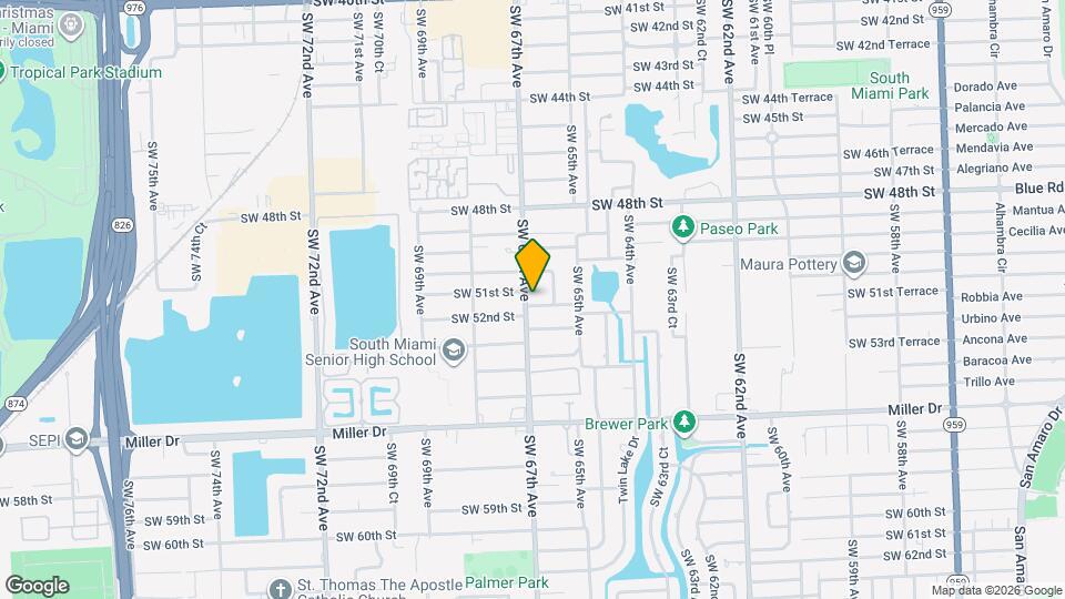 6635 SW 51st Ter Mapa y Detalles de la Ubicación