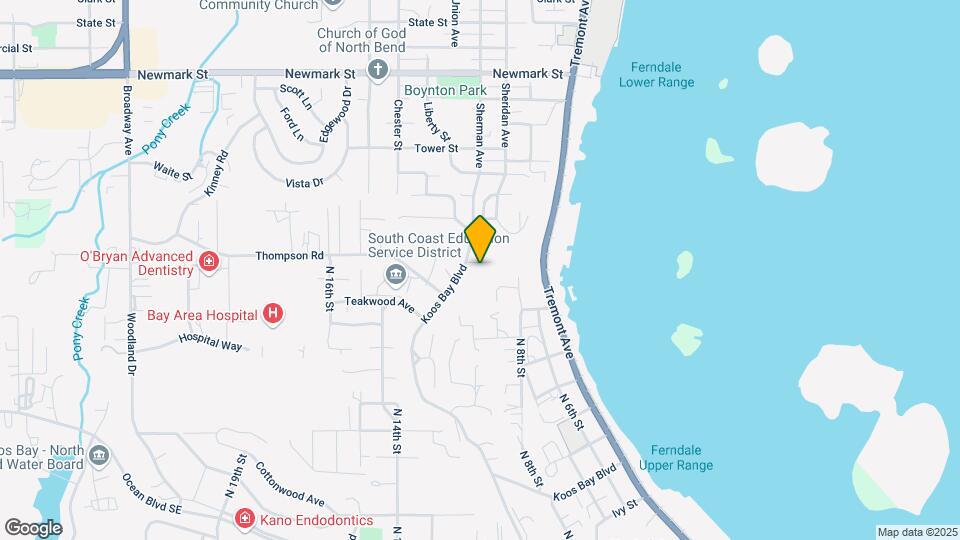 1039 Vine Ave Mapa y Detalles de la Ubicación