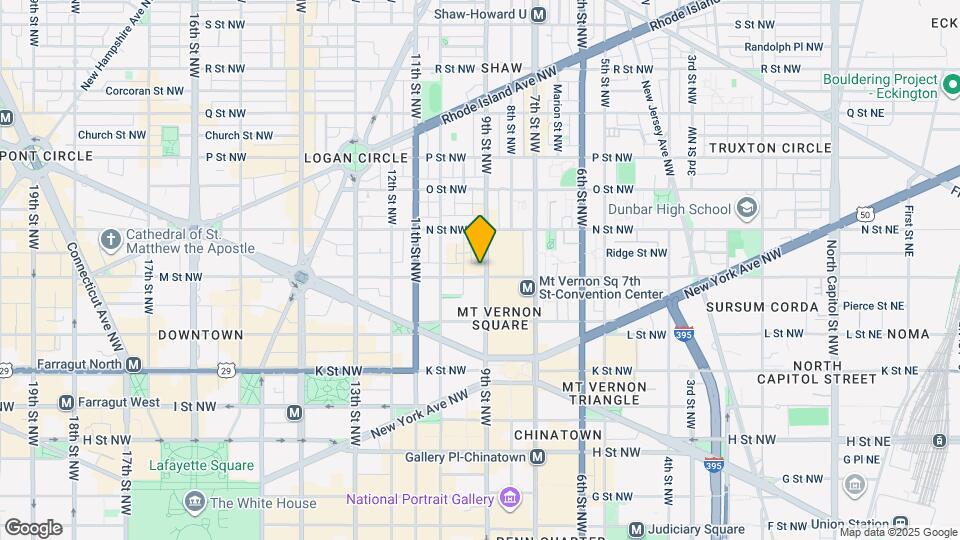 905 M St NW Map and Location Details