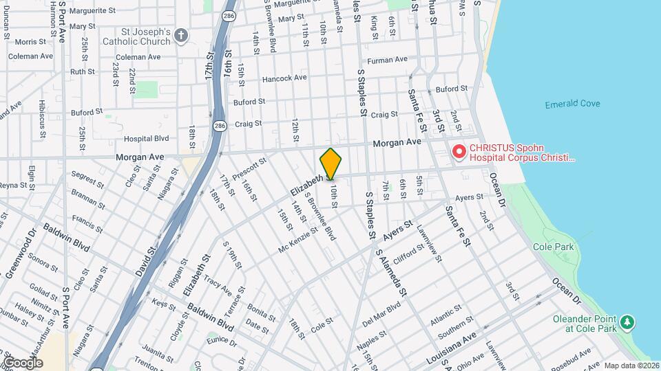 1513 10th St Map and Location Details