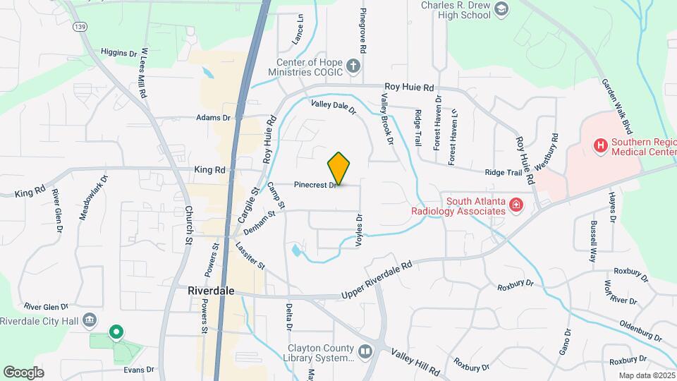 464 Pinecrest Dr Map and Location Details