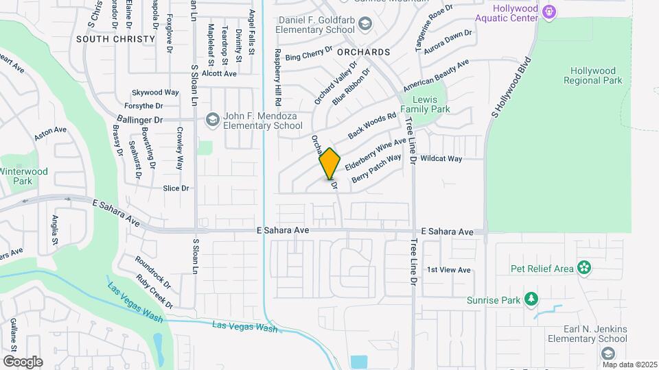 2291 Orchard Valley Dr Map and Location Details