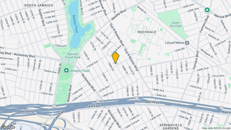 158-17 134th Ave Map and Location Details