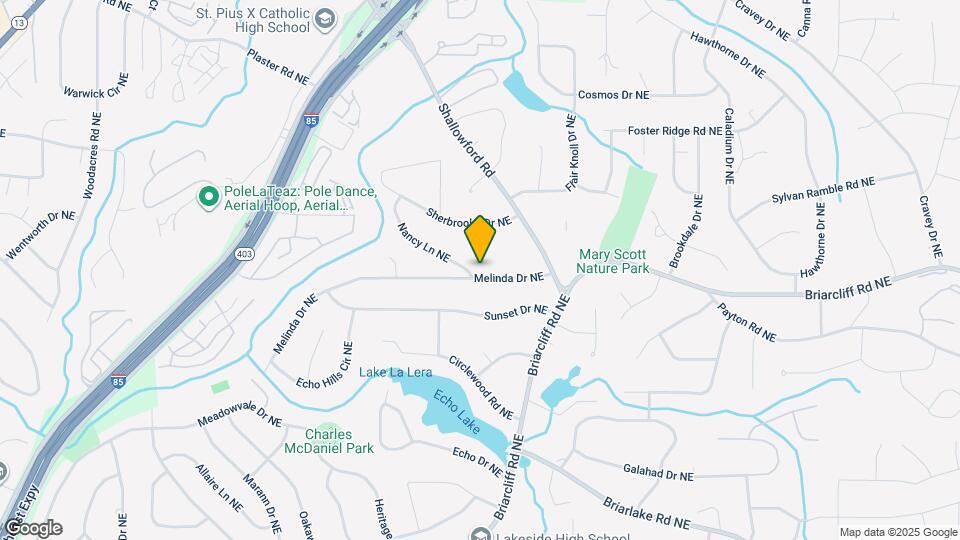 2542 Melinda Dr NE Map and Location Details