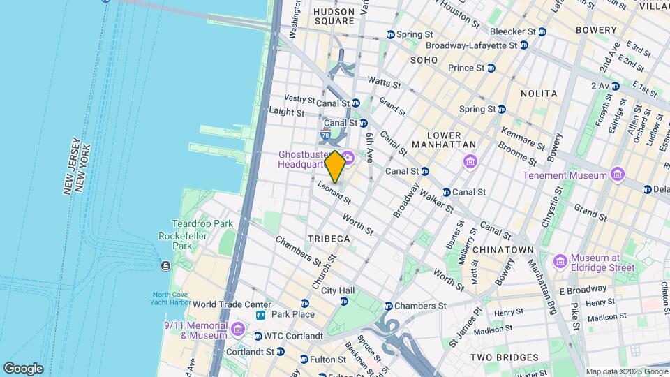 25-27 Leonard St Mapa y Detalles de la Ubicación
