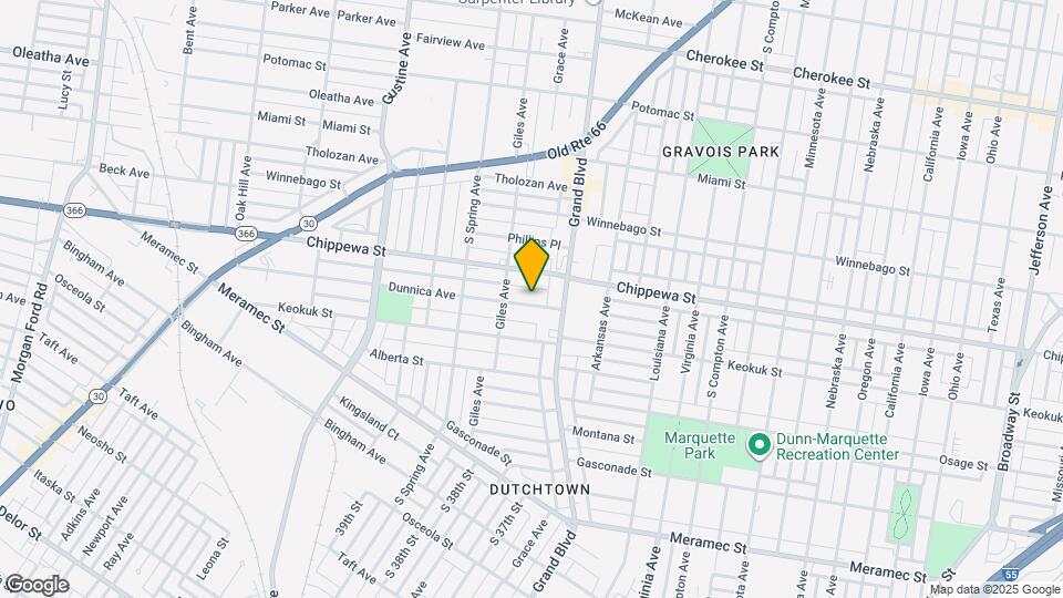 3633 Dunnica Ave, Unit 3633 1st Floor Map and Location Details