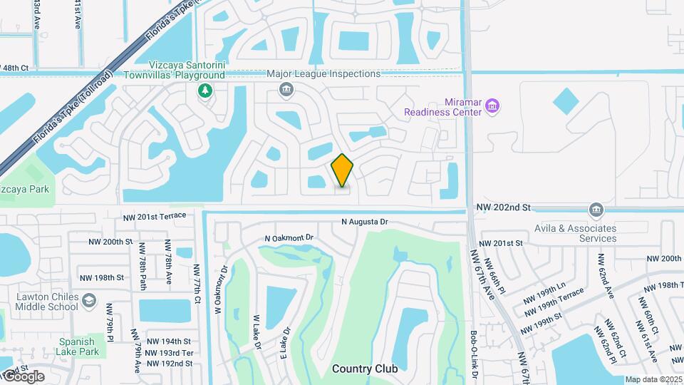 13025 SW 54th Ct Map and Location Details