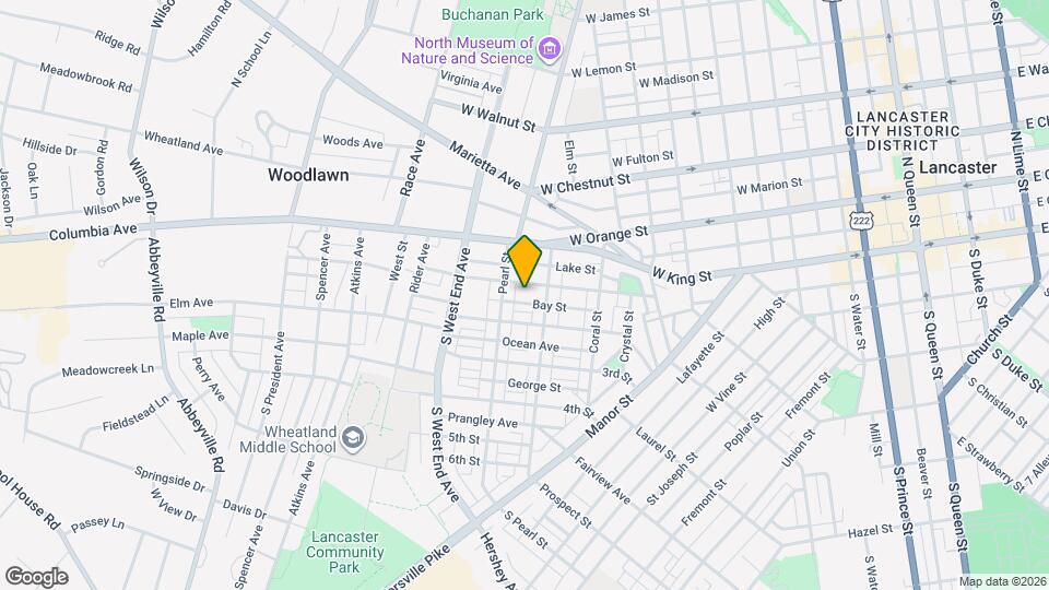 724 1st St Map and Location Details