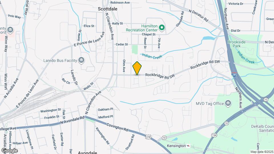 3173 Rockbridge Rd SW Map and Location Details