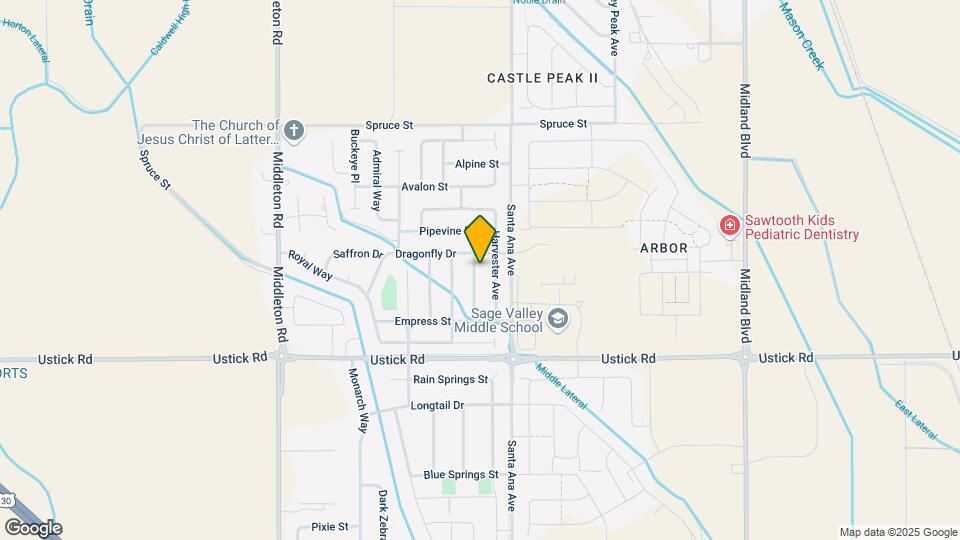 18190 Lantana Ave Map and Location Details