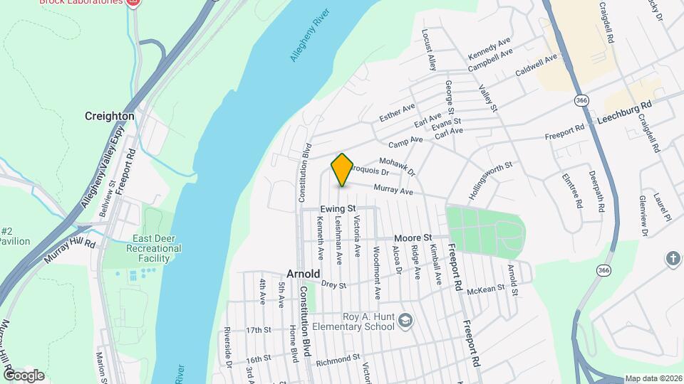 2118 Leishman Ave Map and Location Details