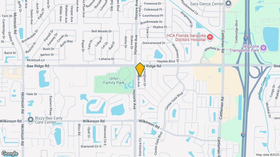 3925 Mesa Ave Map and Location Details