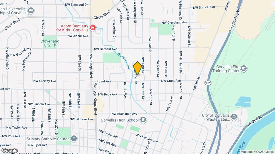 1419 NW 15th St Map and Location Details