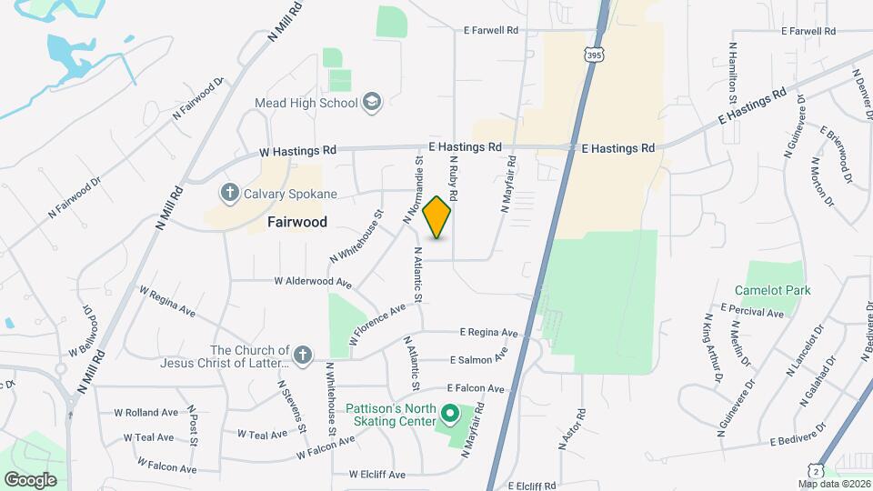 11915-11917 N Ruby Rd Map and Location Details