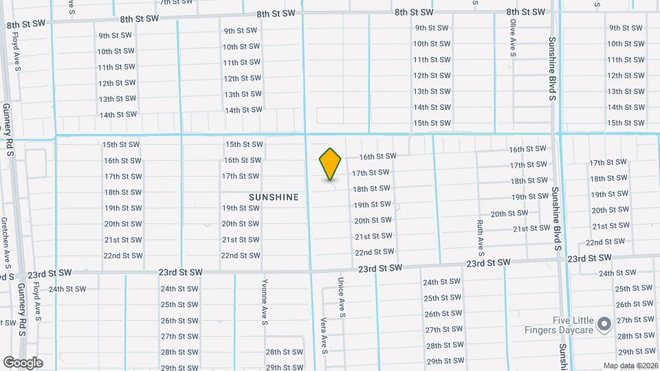 3608 18th St SW Map and Location Details
