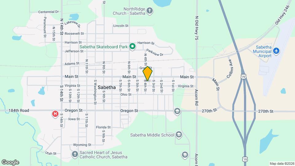 120 S 4th St Map and Location Details