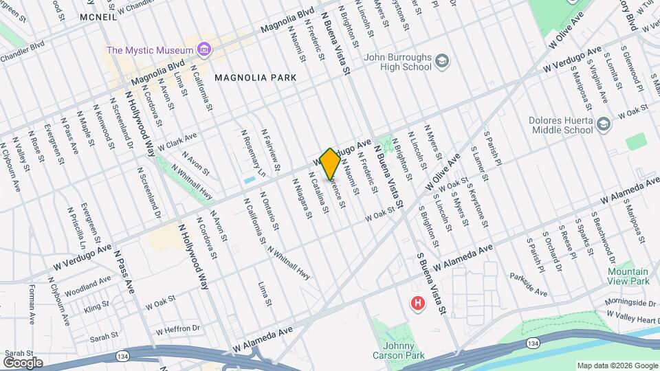 335 N Florence St, Unit 335 Mapa y Detalles de la Ubicación