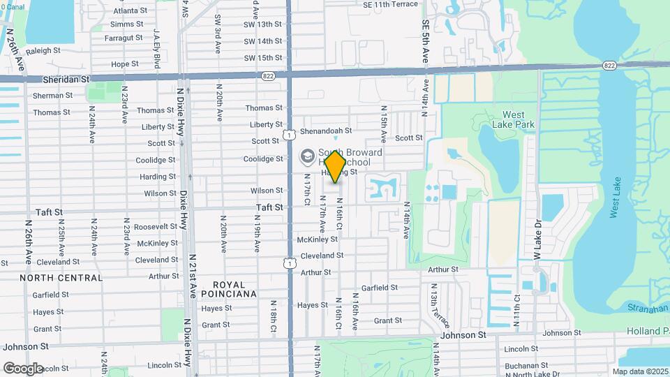 1625 Wilson St, Unit Wilson St. Frnt Map and Location Details