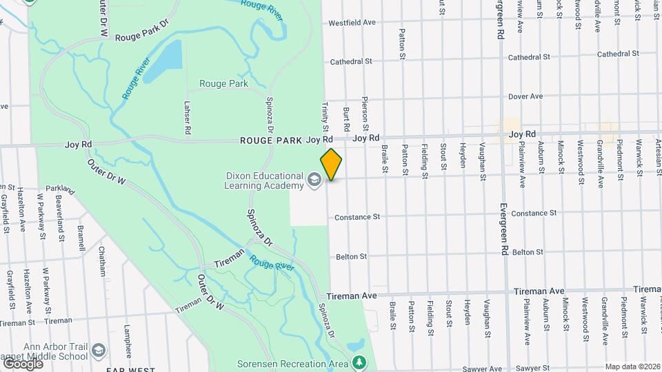 8498 Trinity St Map and Location Details