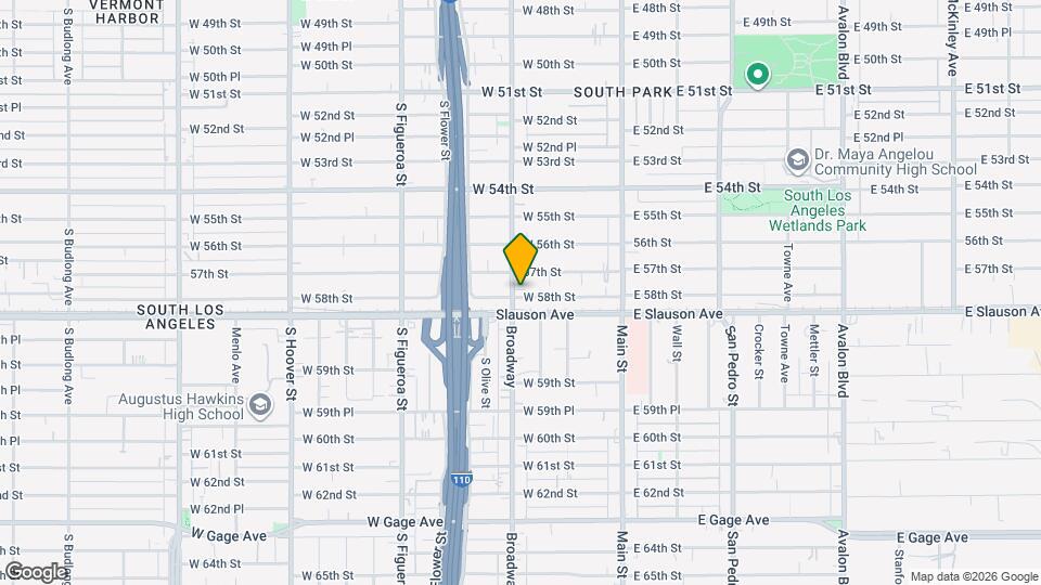 5734 Broadway Map and Location Details