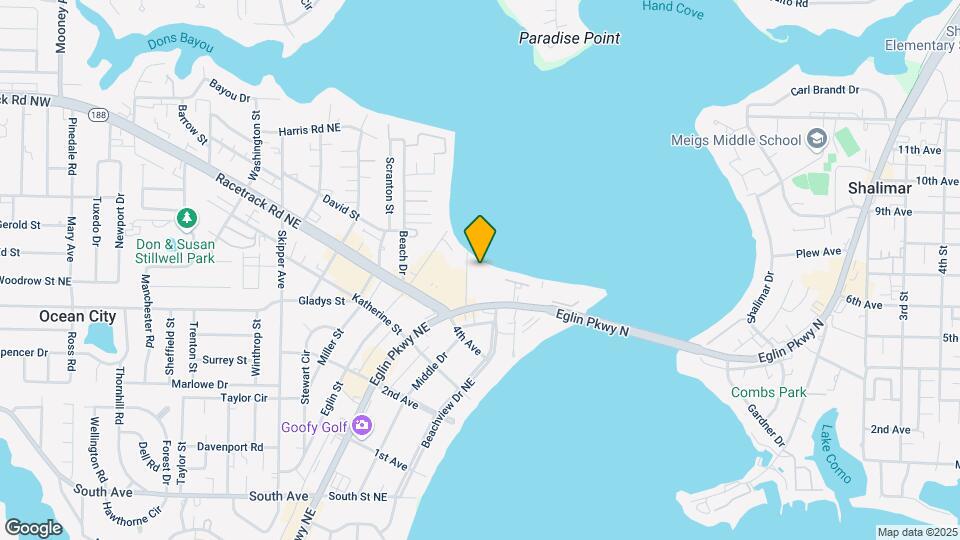 726 Eglin Pkwy NE Map and Location Details