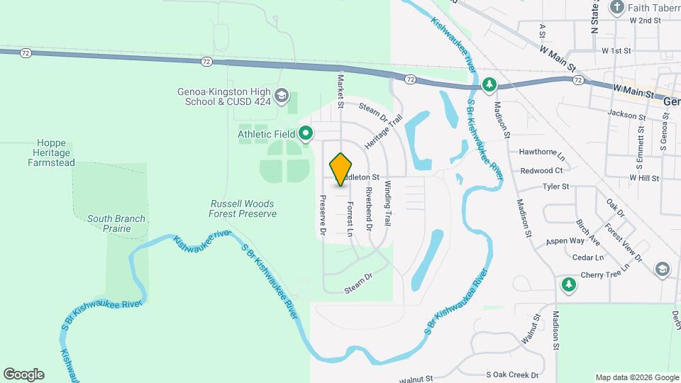 102 Granite Way Map and Location Details