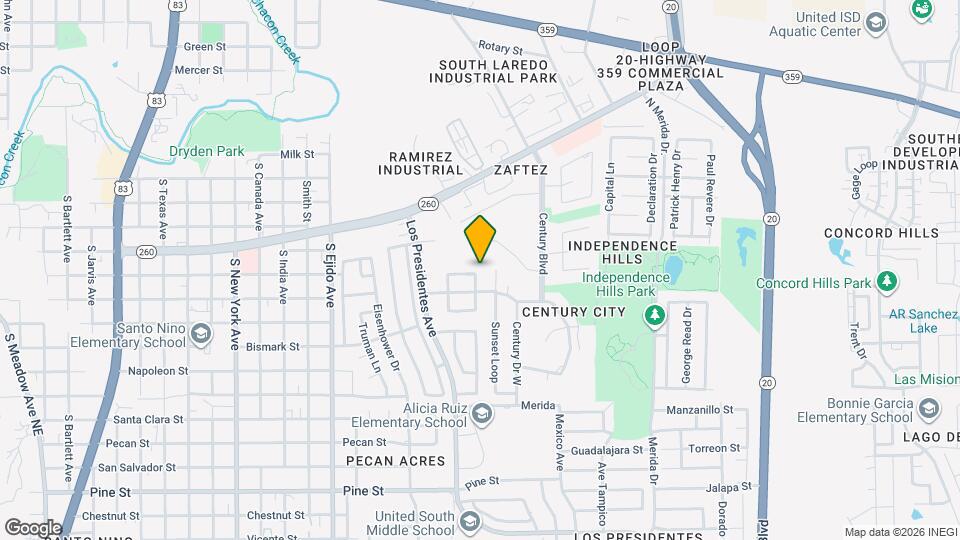 1001 N Lost Creek Loop Map and Location Details