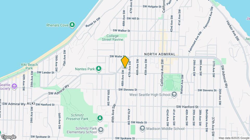 2652 48th Ave SW Map and Location Details
