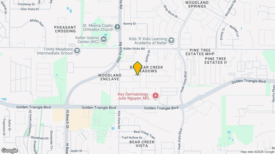 11037 Silver Falls Ct Map and Location Details