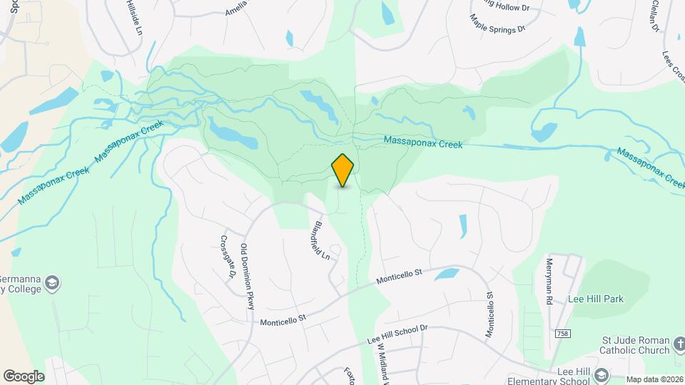 3904 Corbin Hall Ln Map and Location Details