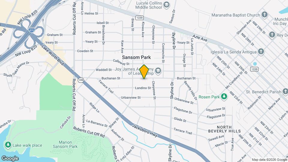 5421 Buchanan St Map and Location Details