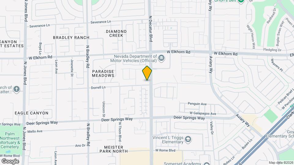 4811 Shady Chestnut Ct Map and Location Details