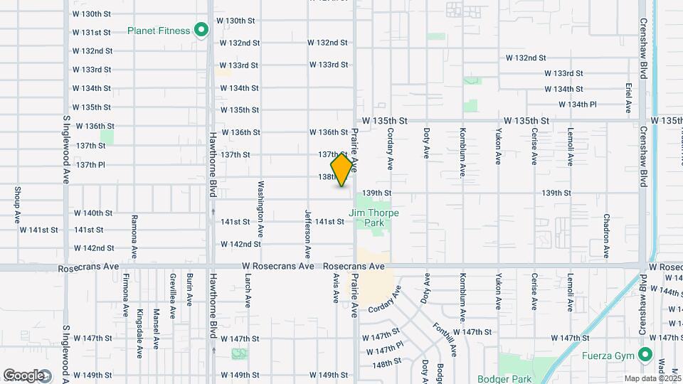 4033 W 139th St Map and Location Details